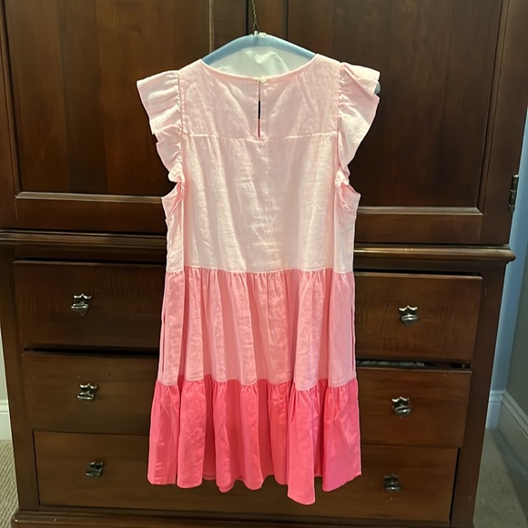 J Crew ombré flutter sleeve dress - Picture 2 of 3